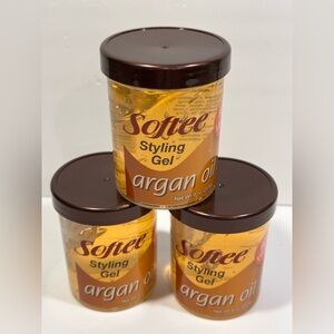 Softee Argan Oil Styling Gel - 8 oz.